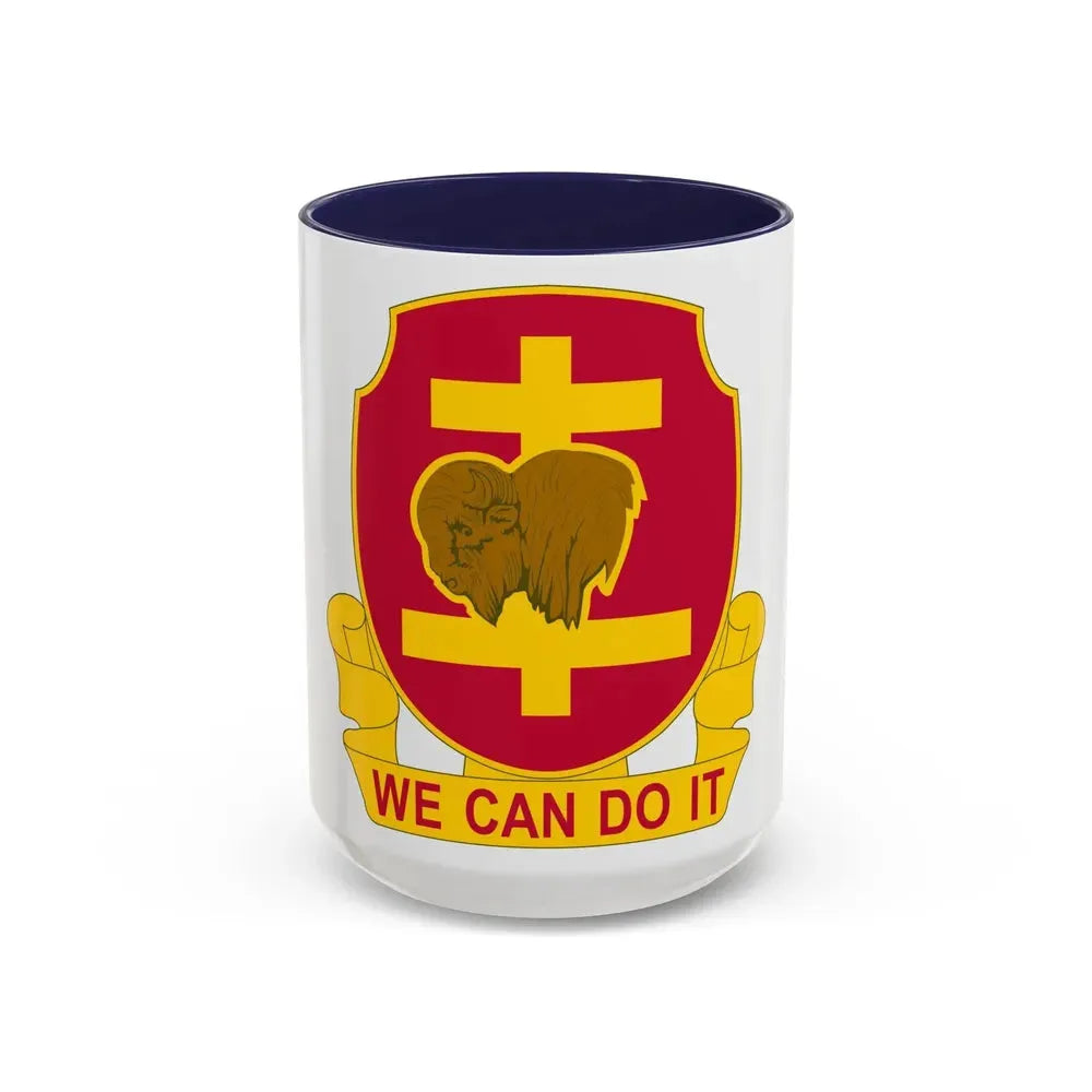503rd Field Artillery Battalion (U.S. Army) Accent Coffee Mug 15oz Navy - Go Mug Yourself
