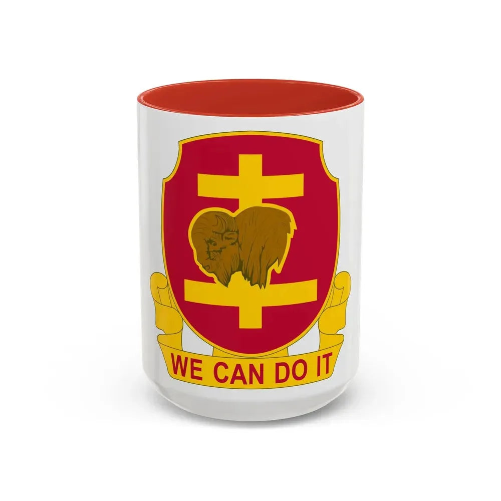 503rd Field Artillery Battalion (U.S. Army) Accent Coffee Mug 15oz Red - Go Mug Yourself