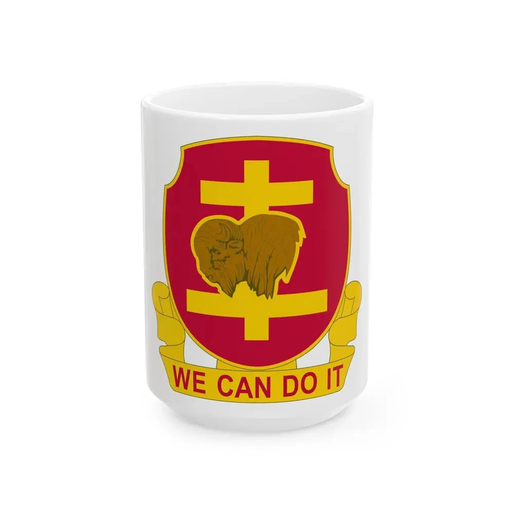 503rd Field Artillery Battalion (U.S. Army) White Coffee Mug 15oz - Go Mug Yourself