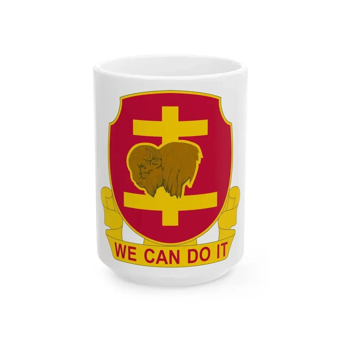 503rd Field Artillery Battalion (U.S. Army) White Coffee Mug 15oz - Go Mug Yourself