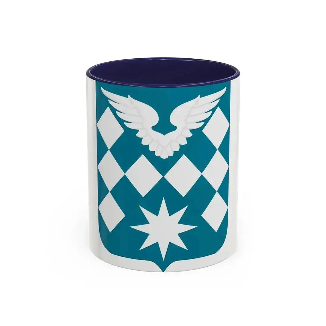 504 Aviation Battalion 2 (U.S. Army) Accent Coffee Mug 11oz Navy - Go Mug Yourself