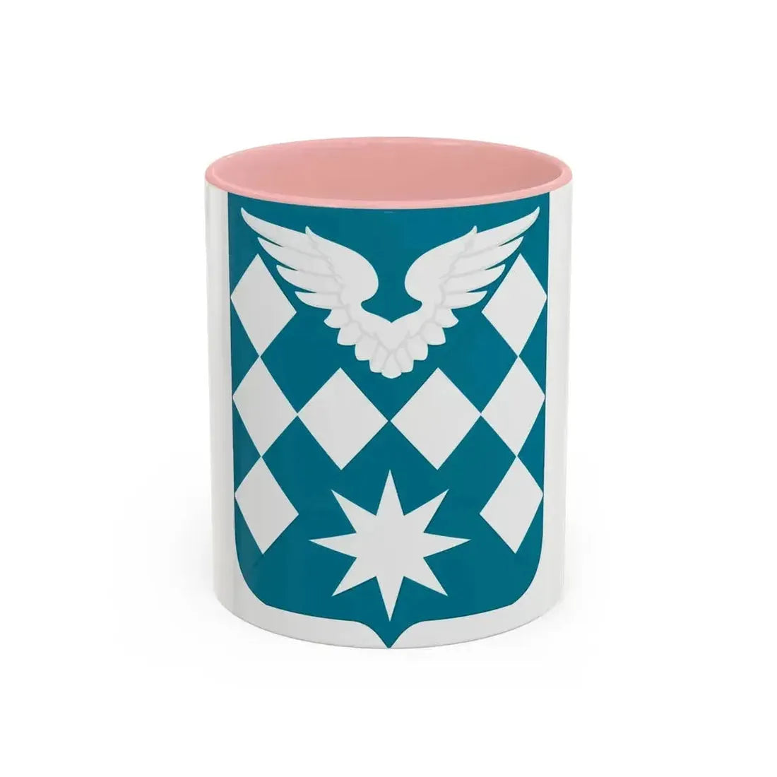 504 Aviation Battalion 2 (U.S. Army) Accent Coffee Mug 11oz Pink - Go Mug Yourself