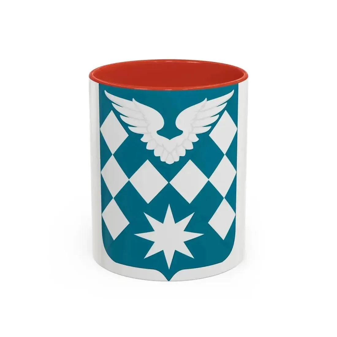 504 Aviation Battalion 2 (U.S. Army) Accent Coffee Mug 11oz Red - Go Mug Yourself