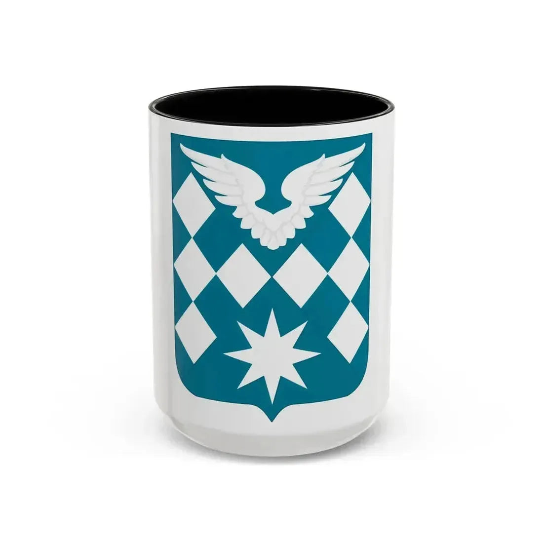 504 Aviation Battalion 2 (U.S. Army) Accent Coffee Mug 15oz Black - Go Mug Yourself