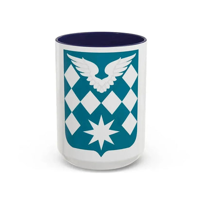 504 Aviation Battalion 2 (U.S. Army) Accent Coffee Mug 15oz Navy - Go Mug Yourself