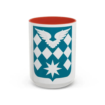 504 Aviation Battalion 2 (U.S. Army) Accent Coffee Mug 15oz Red - Go Mug Yourself