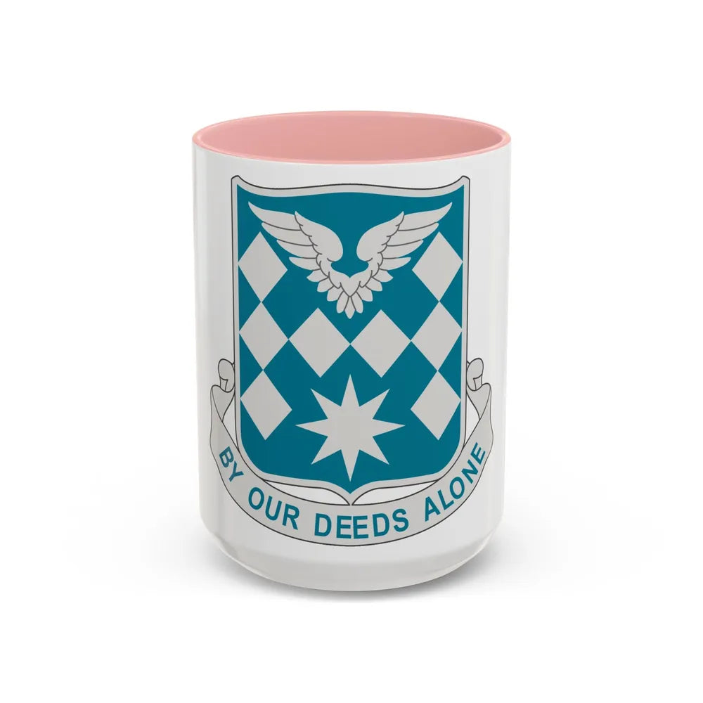 504 Aviation Battalion (U.S. Army) Accent Coffee Mug-15oz-Pink-Go Mug Yourself