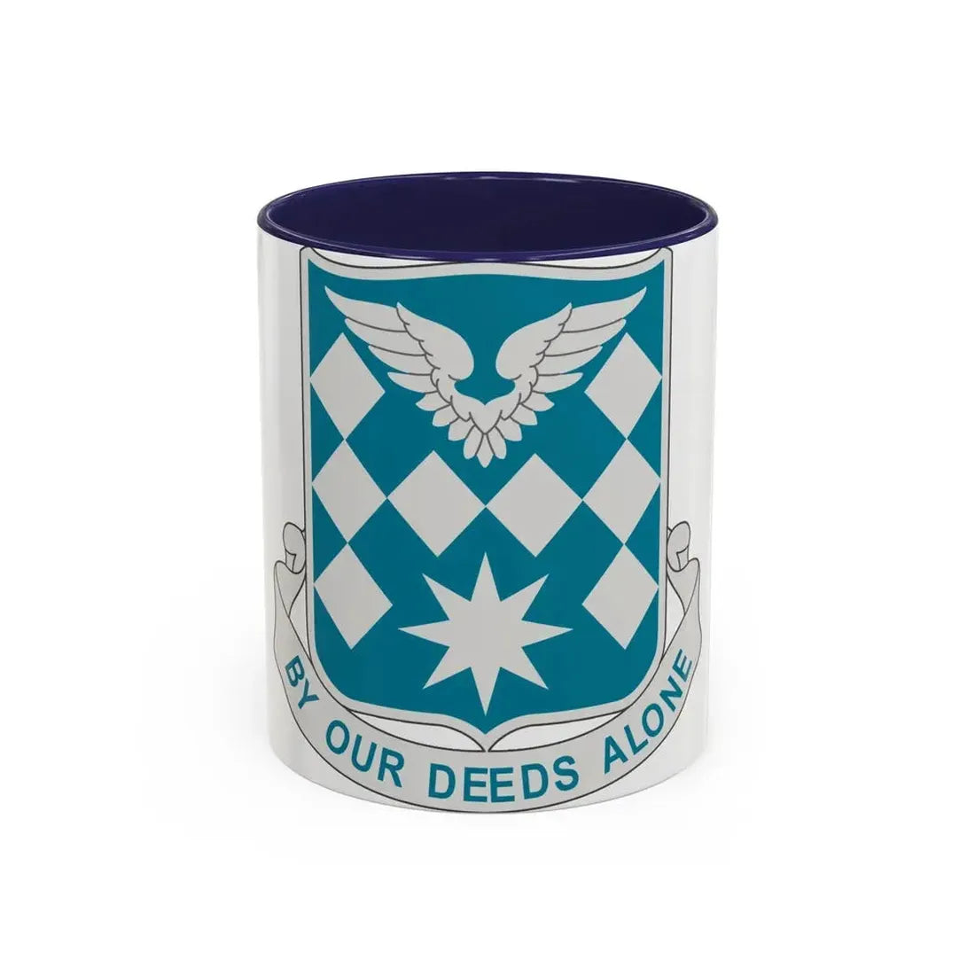 504 Aviation Battalion (U.S. Army) Accent Coffee Mug 11oz Navy - Go Mug Yourself