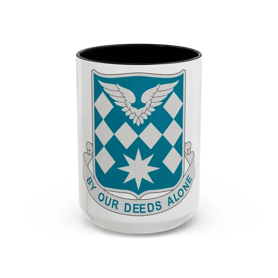 504 Aviation Battalion (U.S. Army) Accent Coffee Mug 15oz Black - Go Mug Yourself