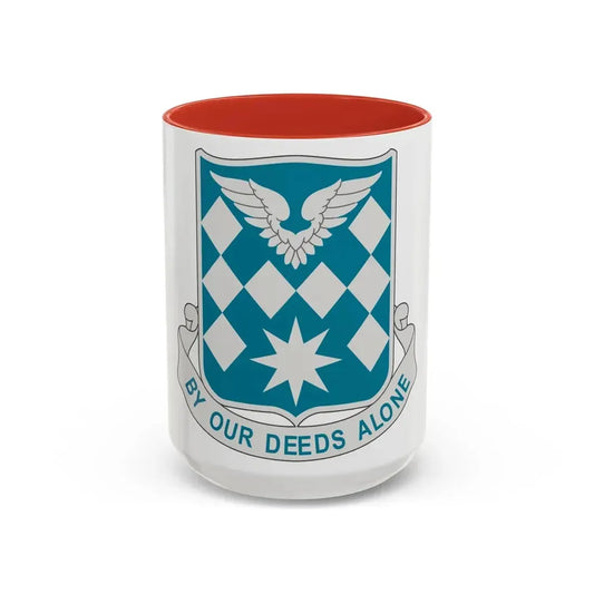 504 Aviation Battalion (U.S. Army) Accent Coffee Mug 15oz Red - Go Mug Yourself