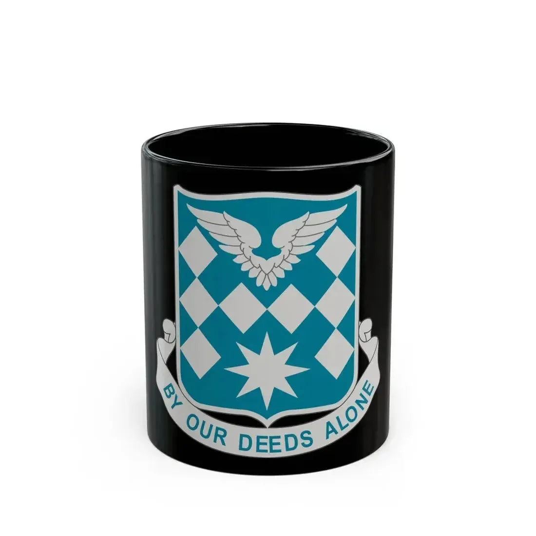 504 Aviation Battalion (U.S. Army) Black Coffee Mug 11oz - Go Mug Yourself
