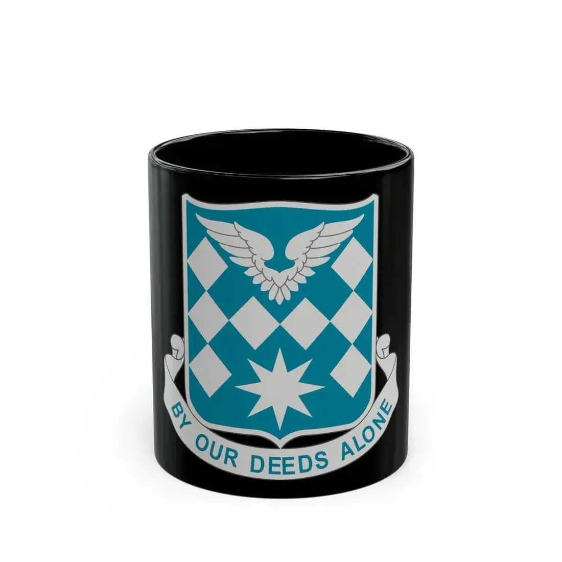 504 Aviation Battalion (U.S. Army) Black Coffee Mug - Go Mug Yourself