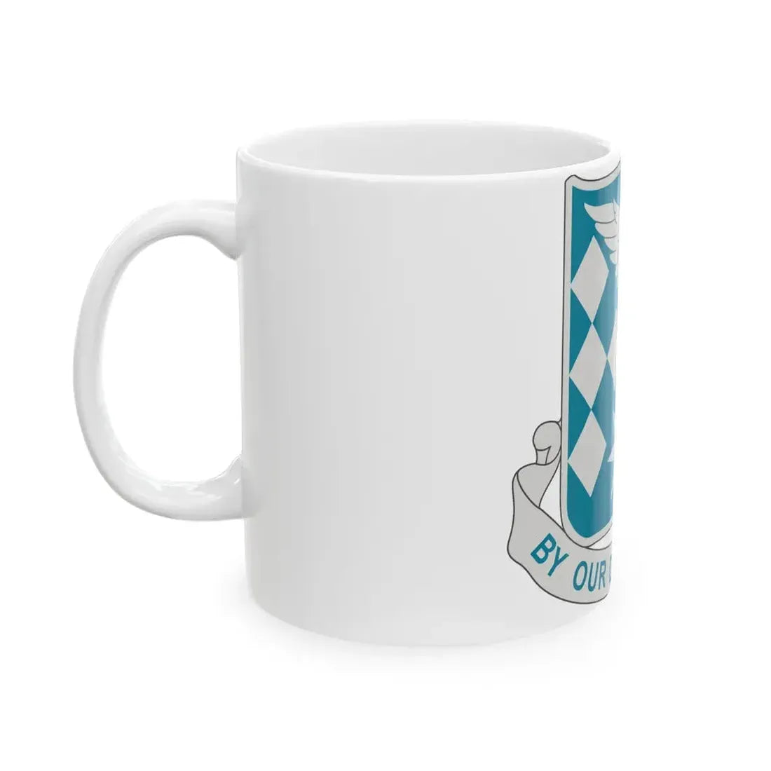 504 Aviation Battalion (U.S. Army) White Coffee Mug - Go Mug Yourself