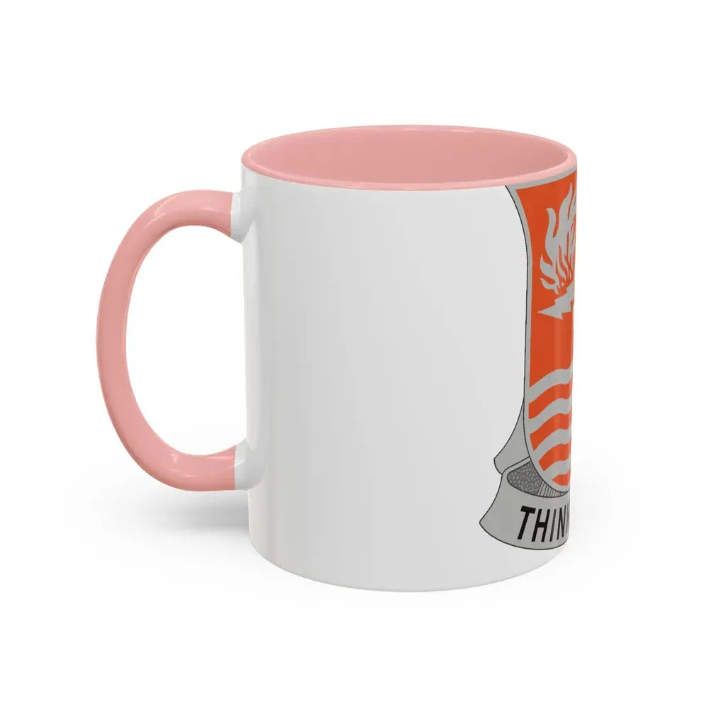 504 Signal Battalion (U.S. Army) Accent Coffee Mug - Go Mug Yourself