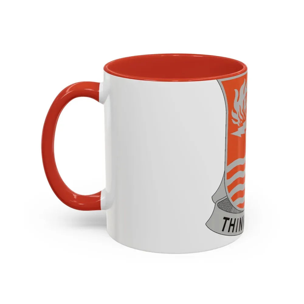 504 Signal Battalion (U.S. Army) Accent Coffee Mug - Go Mug Yourself