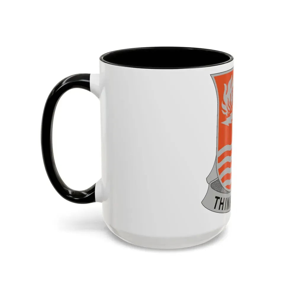 504 Signal Battalion (U.S. Army) Accent Coffee Mug - Go Mug Yourself
