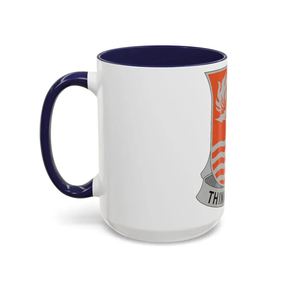 504 Signal Battalion (U.S. Army) Accent Coffee Mug - Go Mug Yourself