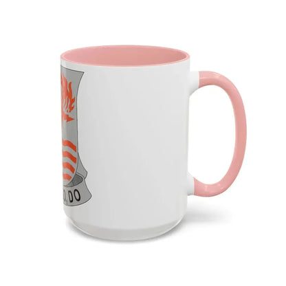 504 Signal Battalion (U.S. Army) Accent Coffee Mug - Go Mug Yourself
