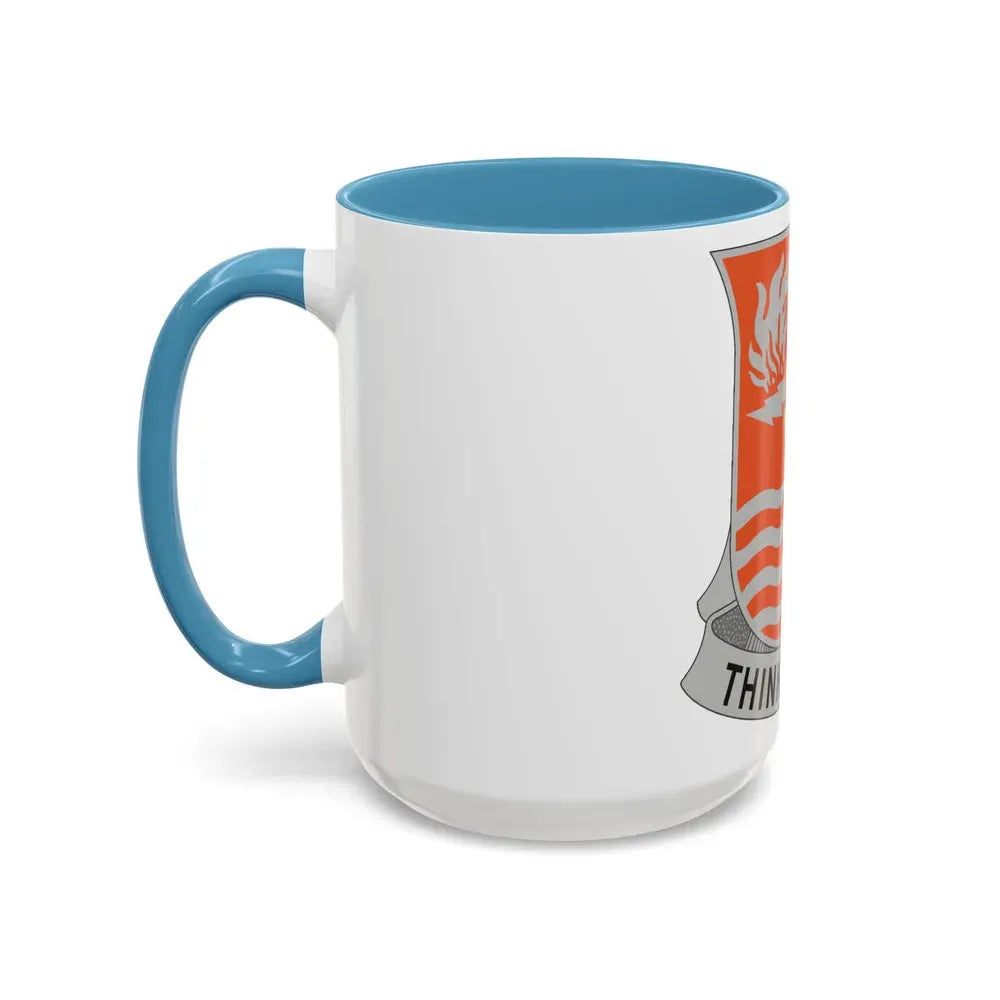504 Signal Battalion (U.S. Army) Accent Coffee Mug - Go Mug Yourself