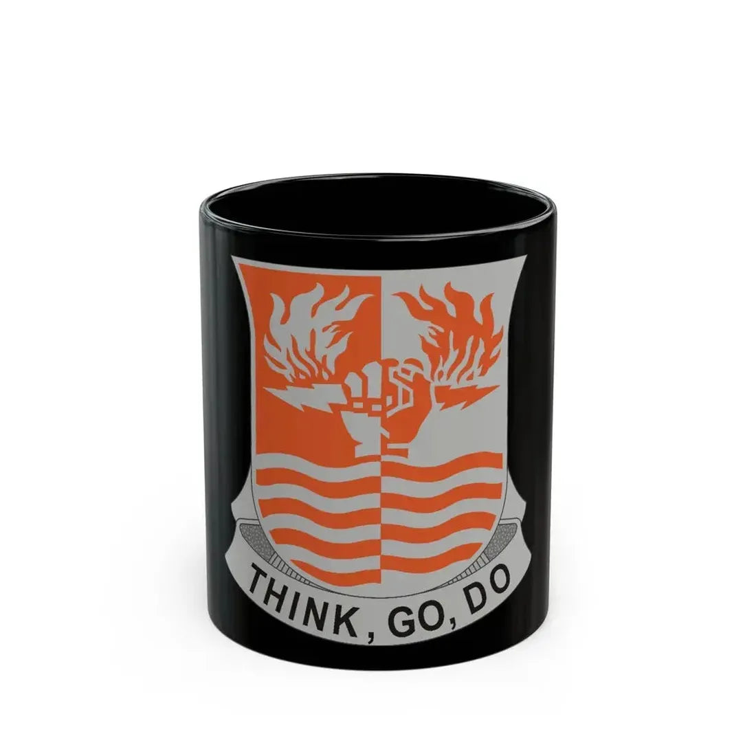 504 Signal Battalion (U.S. Army) Black Coffee Mug 11oz - Go Mug Yourself