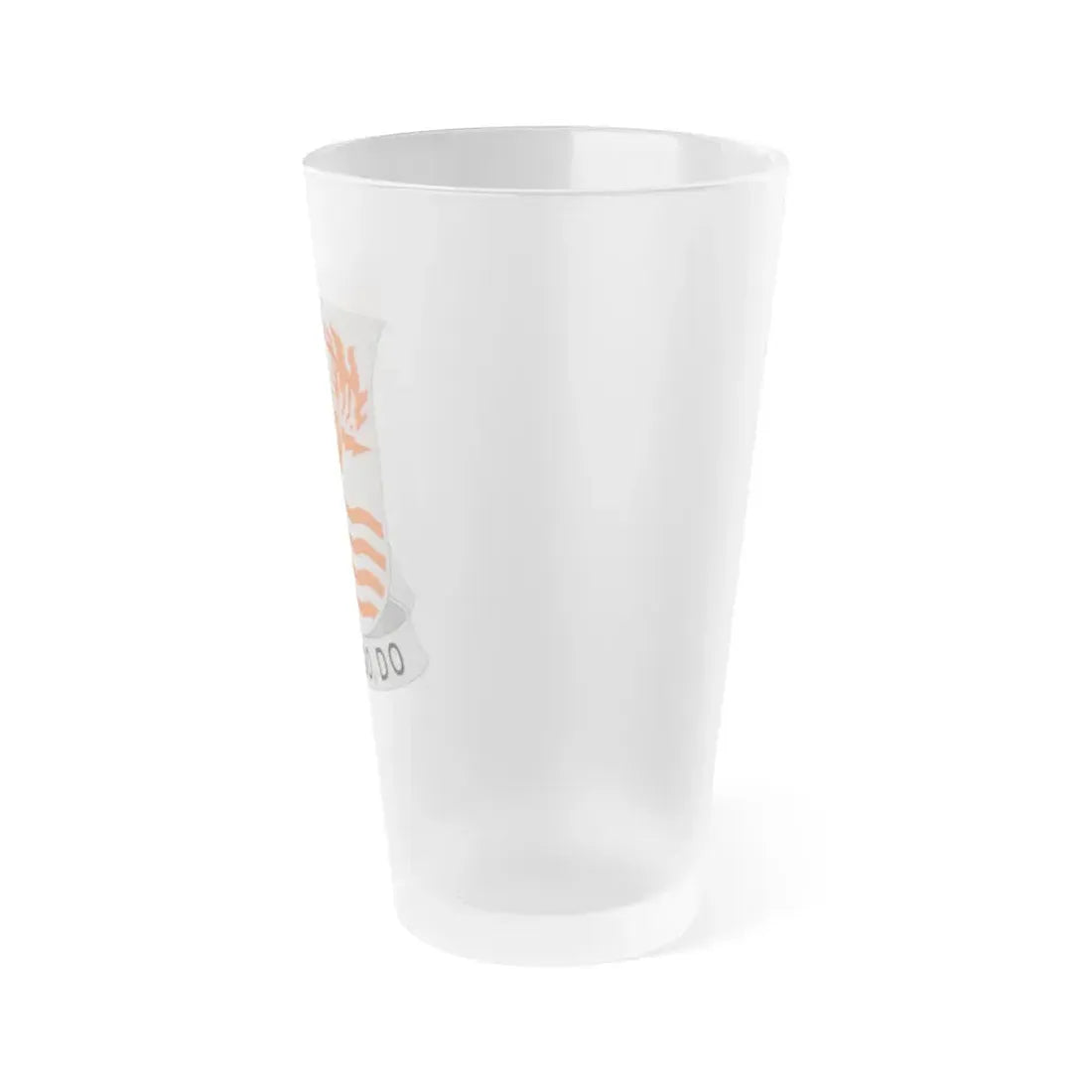 504 Signal Battalion (U.S. Army) Frosted Pint Glass 16oz - Go Mug Yourself