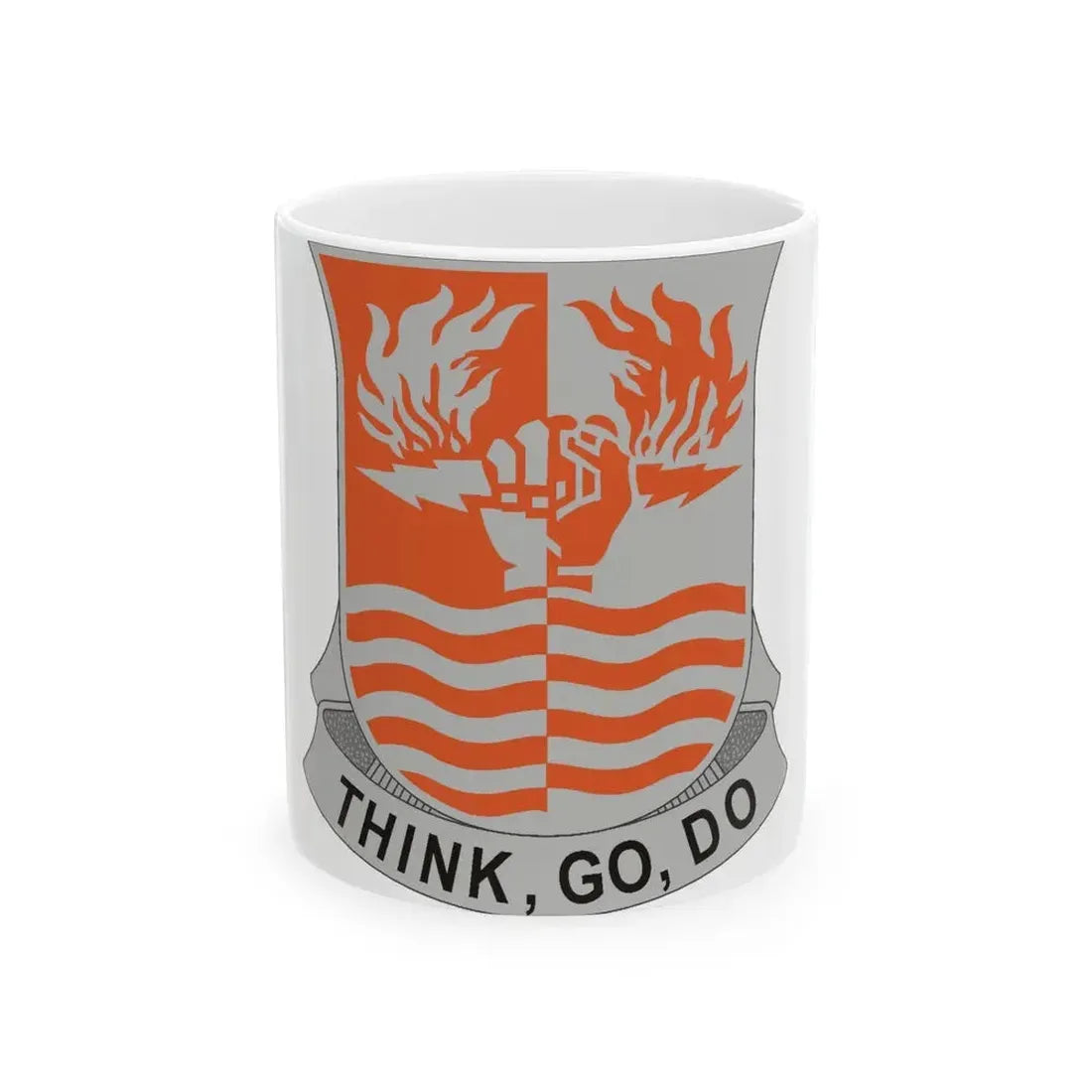 504 Signal Battalion (U.S. Army) White Coffee Mug 11oz - Go Mug Yourself