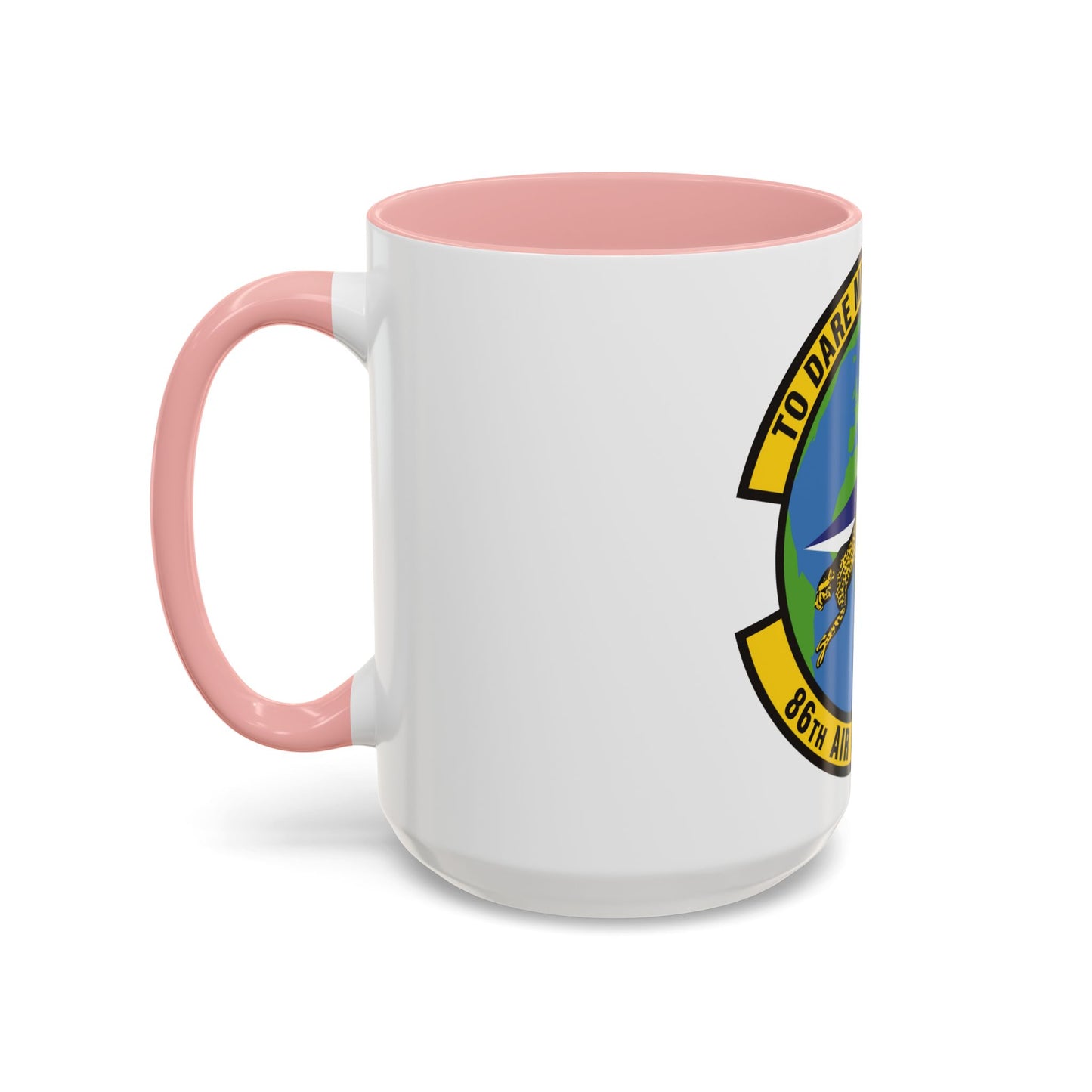 86th Air Mobility Squadron (U.S. Air Force) Accent Coffee Mug