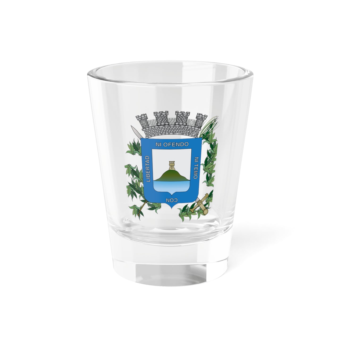 Coat of arms of Montevideo Department - Shot Glass 1.5oz