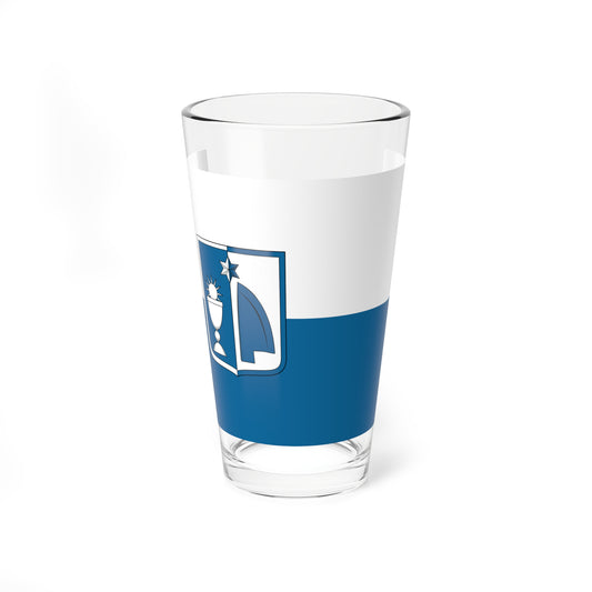 Flag of Bakonykoppany (Hungary) Pint Glass 16oz