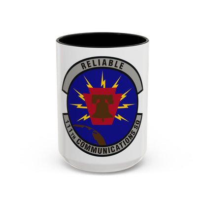 111th Communications Squadron (U.S. Air Force) Accent Coffee Mug