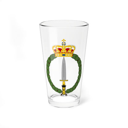 Danish SOKOM logo (Denmark) (Coat of Arms) Pint Glass 16oz