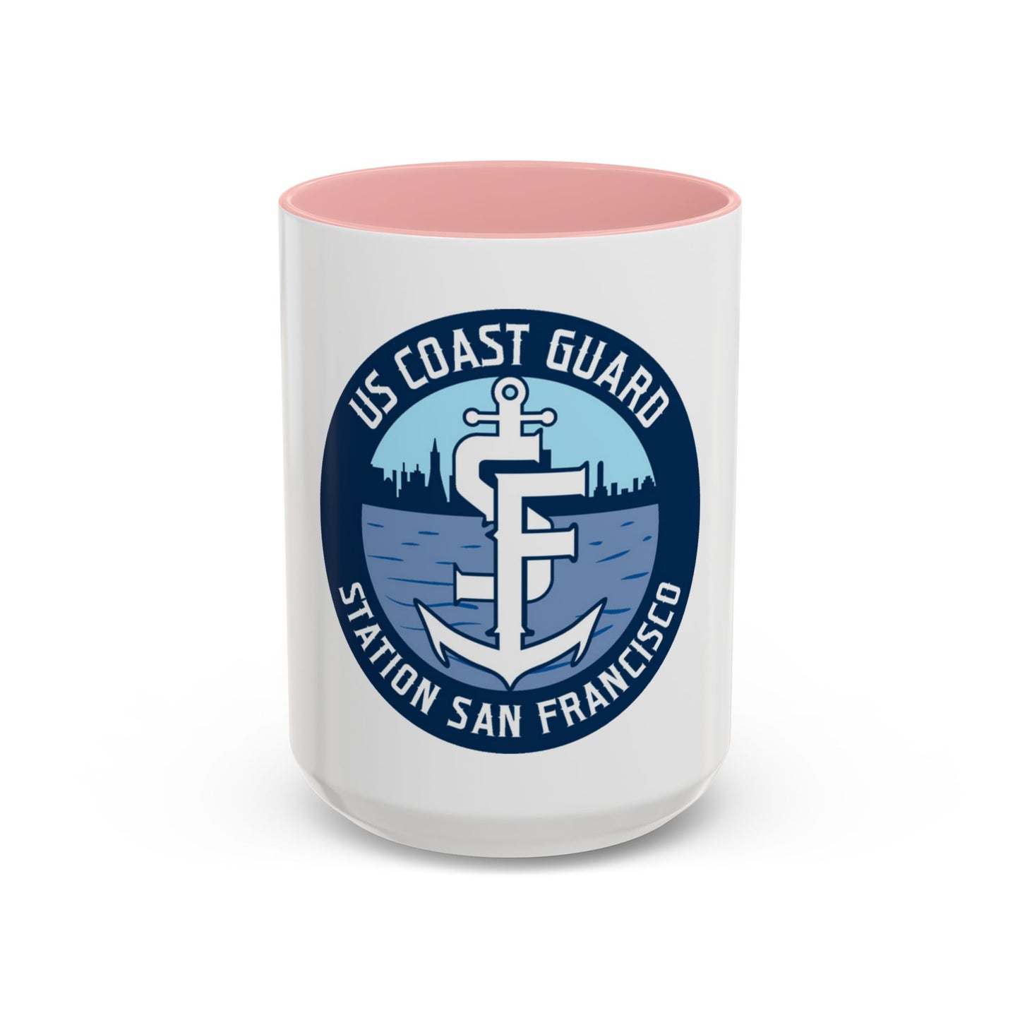 USCG Station San Francisco (U.S. Coast Guard) Accent Coffee Mug