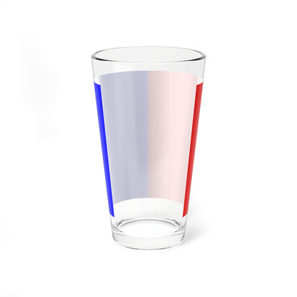 Flag of Cagnes-sur-Mer (France) Pint Glass 16oz