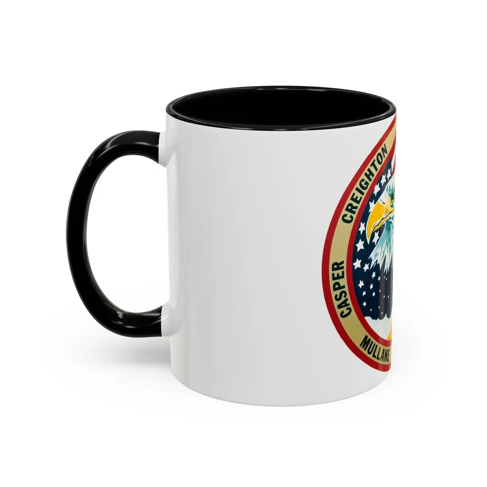 STS 36 (NASA) Accent Coffee Mug-Go Mug Yourself