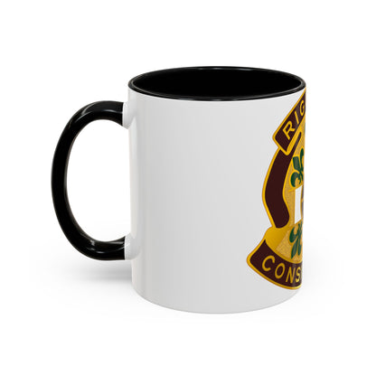 2 Surgical Hospital (U.S. Army) Accent Coffee Mug