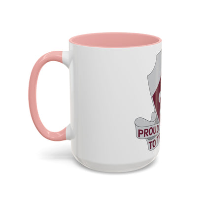 261 Medical Battalion (U.S. Army) Accent Coffee Mug