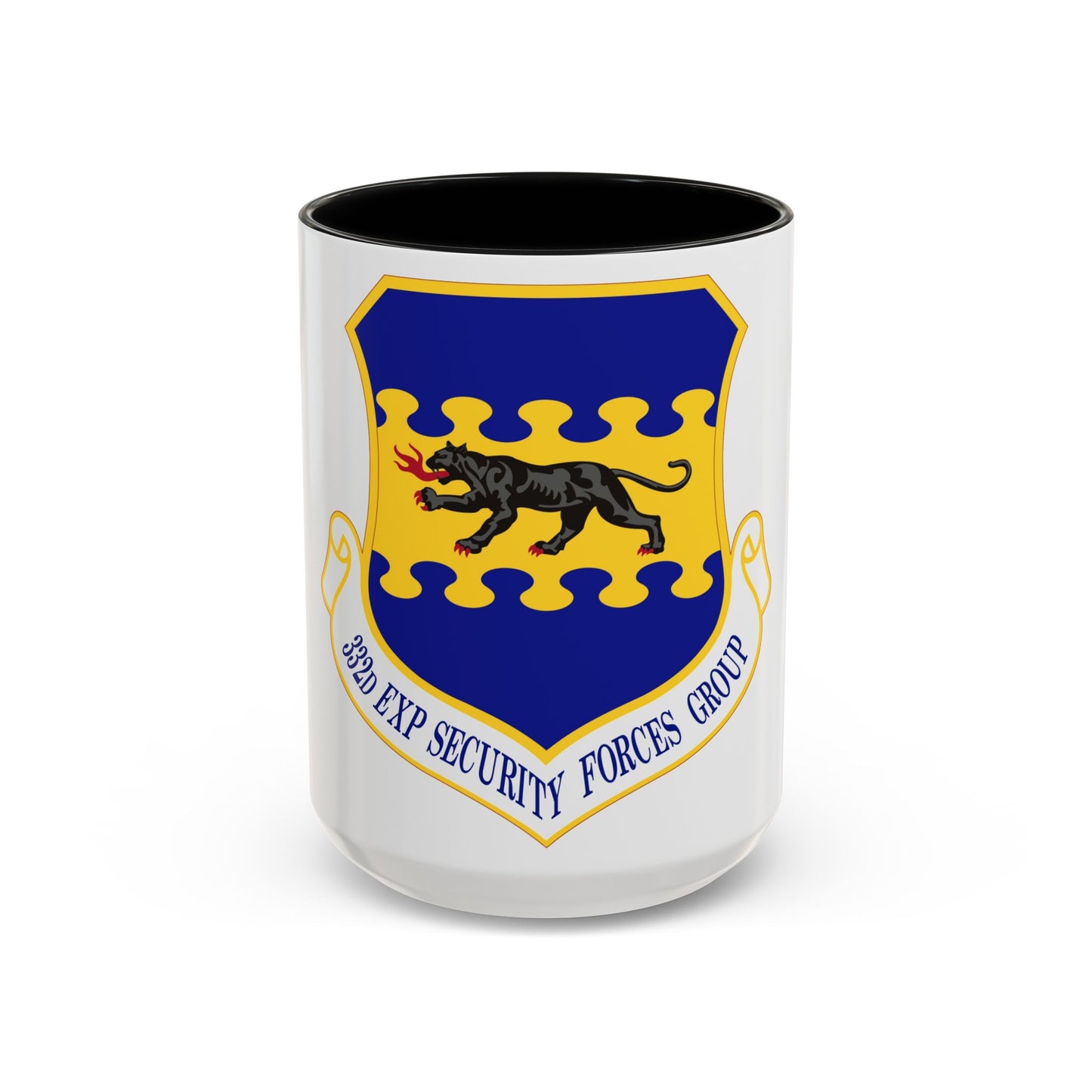 332d Expeditionary Security Forces Group (U.S. Air Force) Accent Coffee Mug