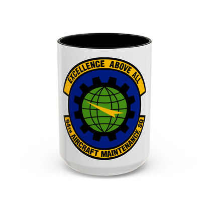 94 Aircraft Maintenance Squadron AFRC (U.S. Air Force) Accent Coffee Mug