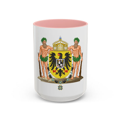 Middle imperial coat of arms of Germany - Accent Coffee Mug