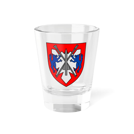 FlaRakBtl 610 wappen (Germany) (Coat of Arms) Shot Glass 1.5oz