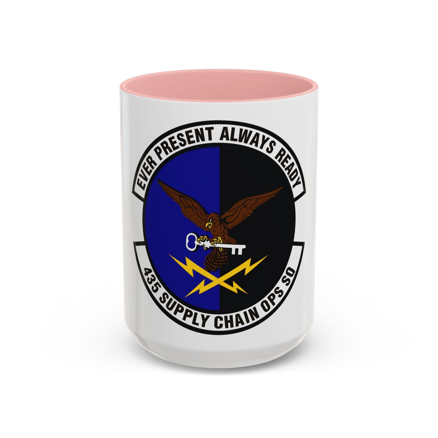 435th Supply Chain Operations Squadron (U.S. Air Force) Accent Coffee Mug
