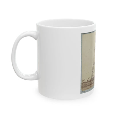 Signal Tower (U.S. Civil War) White Coffee Mug