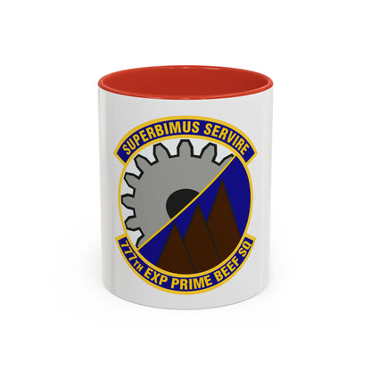 777th Expeditionary Prime Base Engineer Emergency Force Squadron (U.S. Air Force) Accent Coffee Mug
