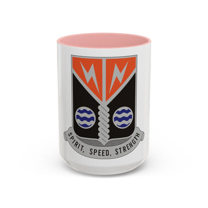 58 Signal Battalion (U.S. Army) Accent Coffee Mug