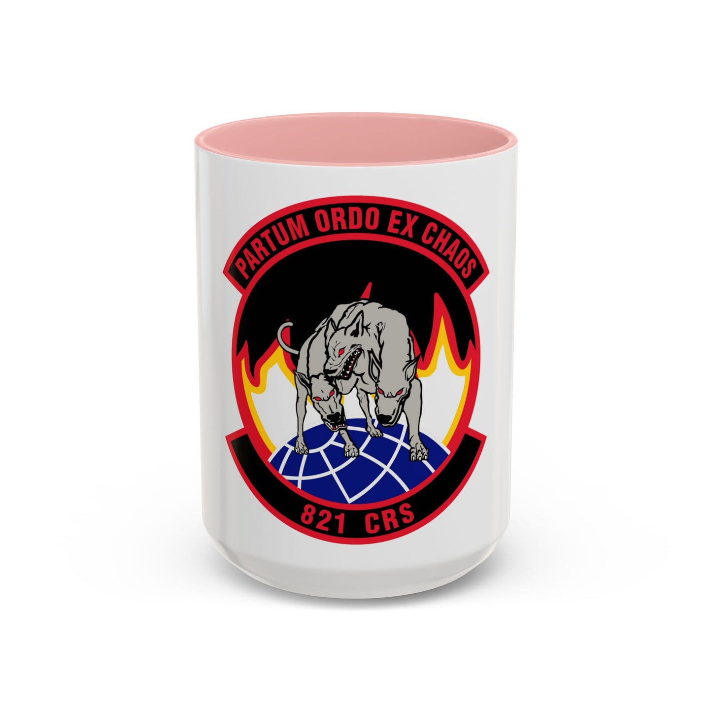 821 Contingency Response Sq AMC (U.S. Air Force) Accent Coffee Mug