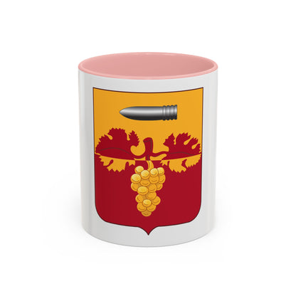 564th Field Artillery Battalion v2 (U.S. Army) Accent Coffee Mug