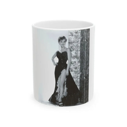 Debra Paget #465 (Vintage Female Icon) White Coffee Mug-11oz-Go Mug Yourself