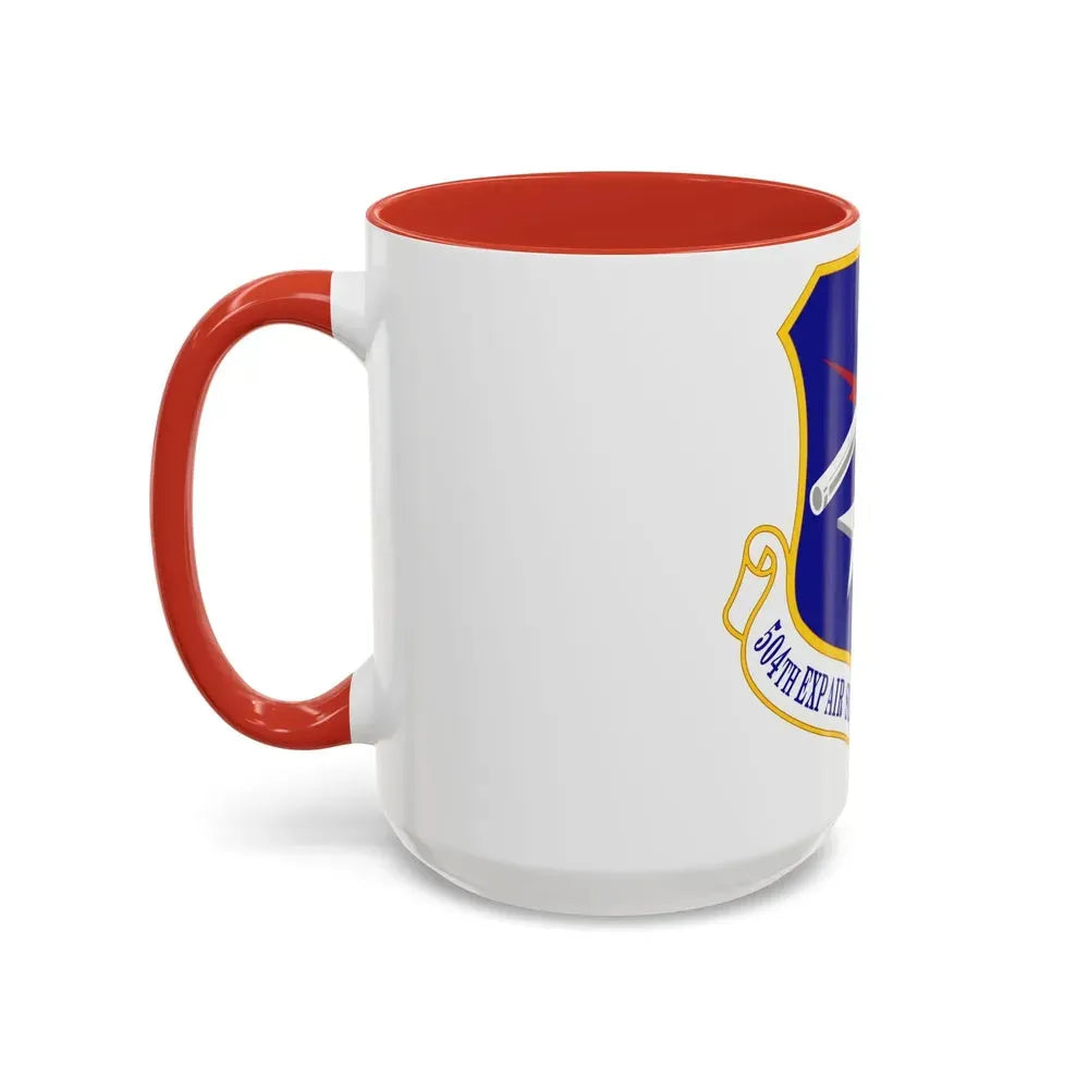 504th Expeditionary Air Support Operations Group (U.S. Air Force) Accent Coffee Mug - Go Mug Yourself
