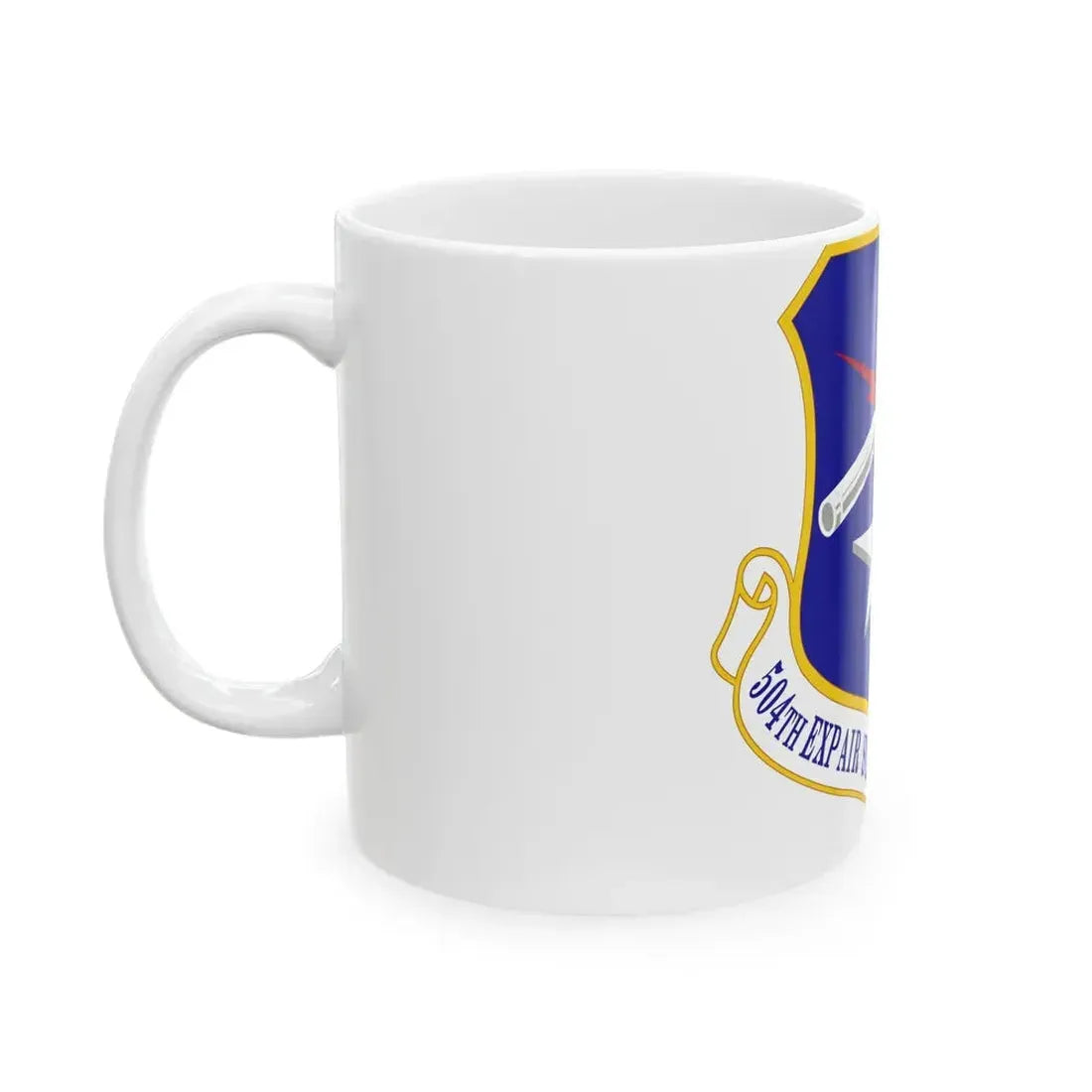 504th Expeditionary Air Support Operations Group (U.S. Air Force) White Coffee Mug - Go Mug Yourself