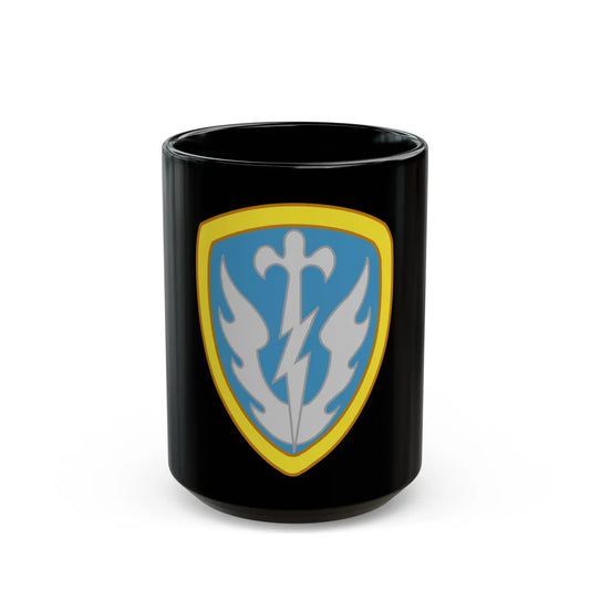 504th Military Intelligence Brigade (U.S. Army) Black Coffee Mug-15oz-Go Mug Yourself